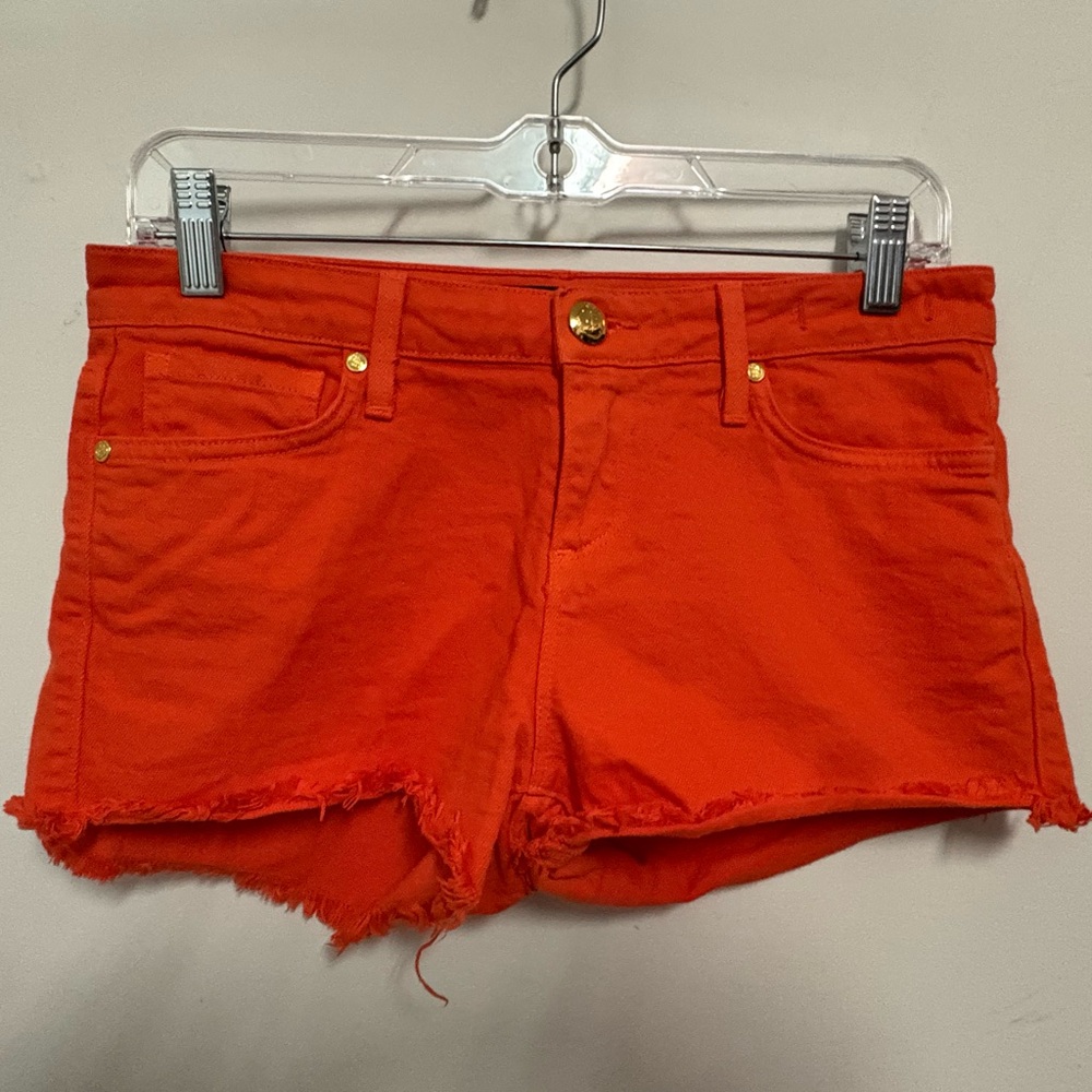 Juicy Couture Mid-Rise Denim Shorts - Picture 6 of 9